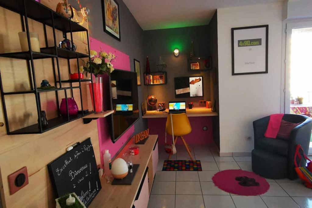 Appartement Premium, Proche Faculte & Centre Ville Ideal Digital Nomad แปร์ปินญอง ภายนอก รูปภาพ