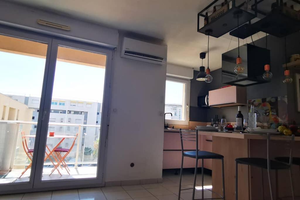 Appartement Premium, Proche Faculte & Centre Ville Ideal Digital Nomad แปร์ปินญอง ภายนอก รูปภาพ